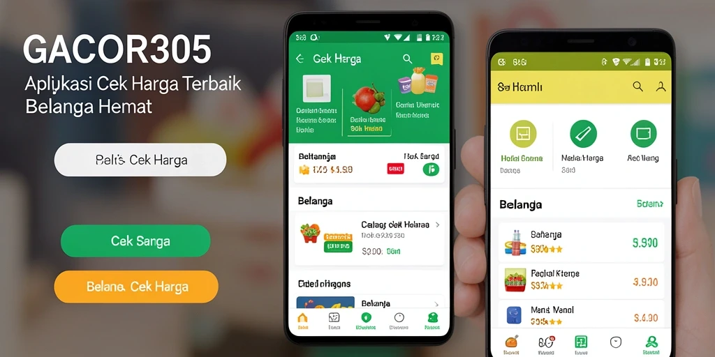 Antarmuka GACOR305 yang menampilkan fungsi Cek Harga terbaru.