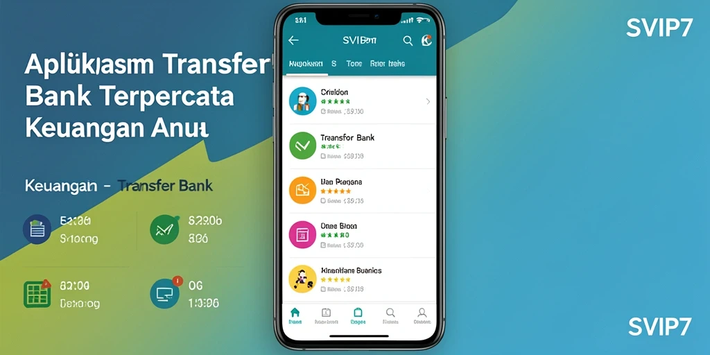 Antarmuka SVIP7 yang sederhana dan fungsional untuk Transfer Bank.